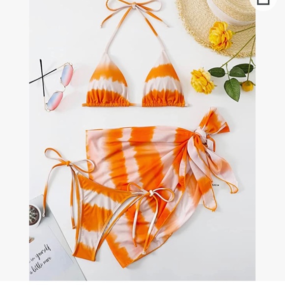 *NWT* 3 Piece Bikini - Picture 2 of 6